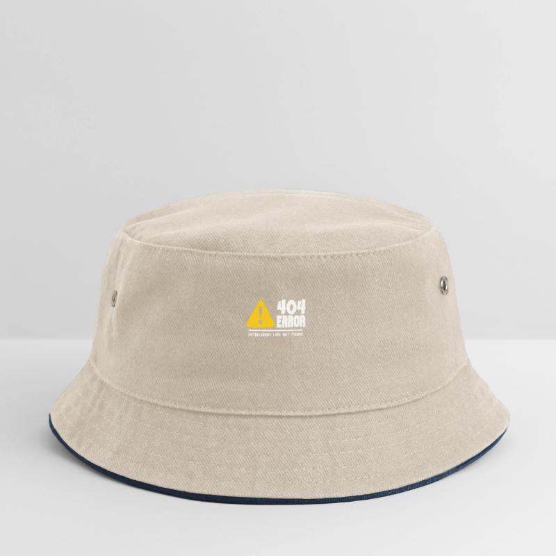 Computer- und Programmierer Geek. 404 Fehler Kinder Bucket Hat