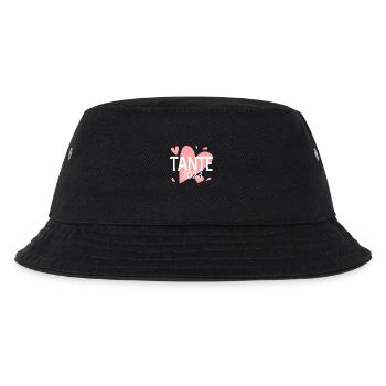 Tante 2023 - Tante werden - Tante Geschenk - Kinder Bucket Hat - Schwarz - Vorne