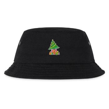 WeihnachtenKino Serie Filme anschauen - Kinder Bucket Hat - Schwarz - Vorne