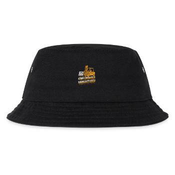 Staplerfahrer Wenn ich sarkastisch werde wirds - Kinder Bucket Hat - Schwarz - Vorne