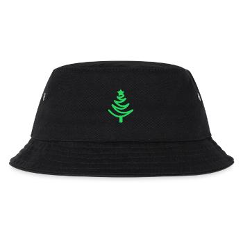 Weihnachten, Weihnachten, Weihnachten, Weihnachten - Kinder Bucket Hat - Schwarz - Vorne