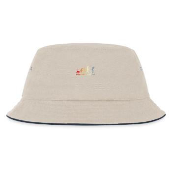 Évolution du golfeur - Bob Enfant - blanc cassé/bleu marine - Devant