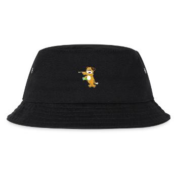 Dog Teacher Pointer Stick School - Kids’ Bucket Hat - black - Front