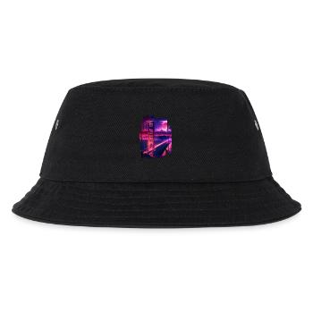 San Francisco Vaporwave Esthétique Style Rétro Art - Bob Enfant - noir - Devant