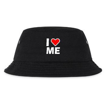 I love me - Kinder Bucket Hat - Schwarz - Vorne