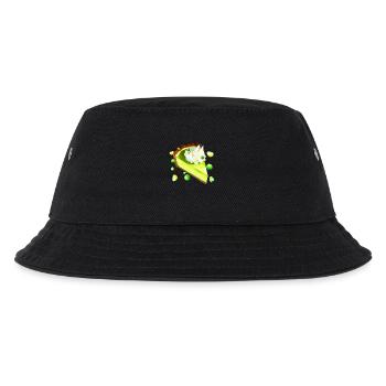 Lime Cake Piece Key Lime Pie - Kids’ Bucket Hat - black - Front