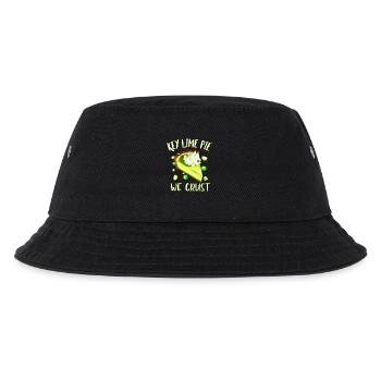 Key Lime Pie we crust - Kids’ Bucket Hat - black - Front