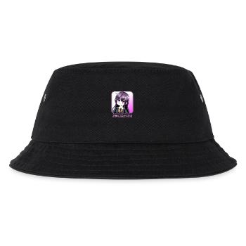 Die Reise von Gleichgültigkeit zu Liebe: Tsundere - Kinder Bucket Hat - Schwarz - Vorne