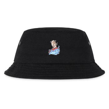 Stand Up Paddling Sheep - Kids’ Bucket Hat - black - Front