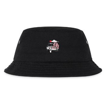 China Pandabär Bär Kinder Asien Wildtiere Kind - Kinder Bucket Hat - Schwarz - Vorne