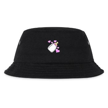 Bouteille de lait fille fille enceinte naissance - Bob Enfant - noir - Devant