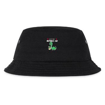 Mother's Day - First Mother's Day Gift - Kids’ Bucket Hat - black - Front