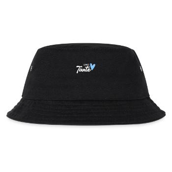 Tante Geschenk - Du wirst Tante - werdende Tante - Kinder Bucket Hat - Schwarz - Vorne