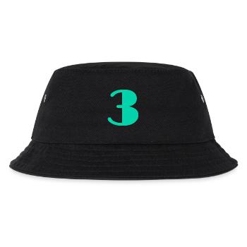 3. 3 YEARS. 3RD ANNIVERSARY. BIRTHDAY 3 YEARS - Kids’ Bucket Hat - black - Front
