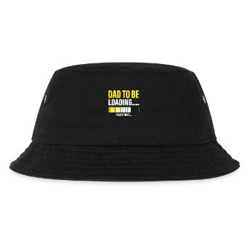 herren vater zu sein laden bitte warten lustiger neuer vater - Kinder Bucket Hat - Schwarz - Vorne