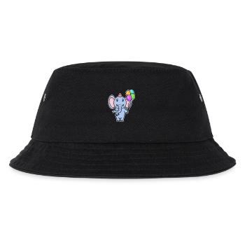 Ballon d’anniversaire d’éléphant - Bob Enfant - noir - Devant