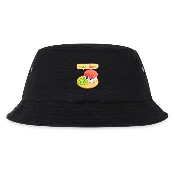 sushi, sushi fan, wasabi - Kids’ Bucket Hat - black - Front