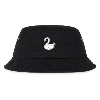 Swan - Kids’ Bucket Hat - black - Front