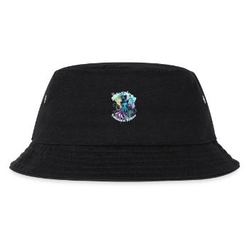 Fashion sense Octophus mit Zylinder - Kinder Bucket Hat - Schwarz - Vorne