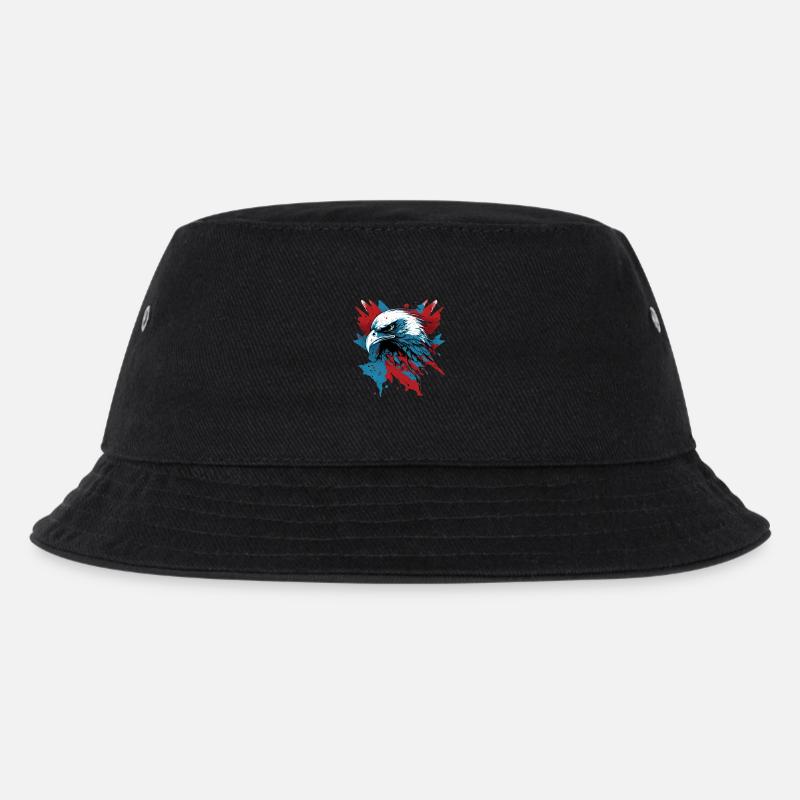 Aigle patriotique - Bob Enfant - noir