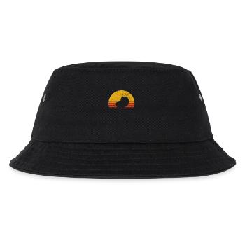 Kartoffel Retro Kartoffelbrei Landwirt Geschenk - Kinder Bucket Hat - Schwarz - Vorne