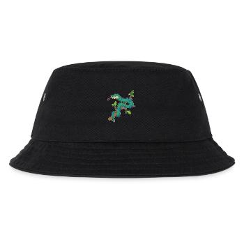 Schlange Ast - Kinder Bucket Hat - Schwarz - Vorne