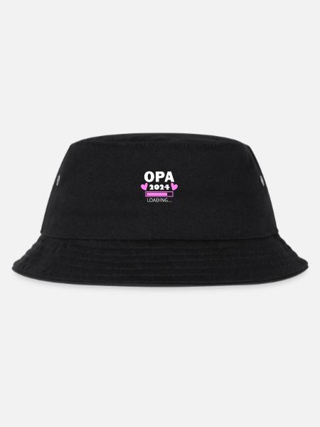 Opa 2024 - Opa werden - Opa loading 2024 - Kinder Bucket Hat - Schwarz