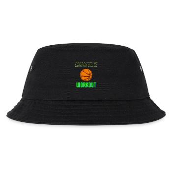 Workout - Kinder Bucket Hat - Schwarz - Vorne