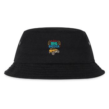 Big Brother, big brother Sticker - Kids’ Bucket Hat - black - Front