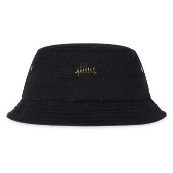 Shanghai Skyline Herzschlag China I Love Schanghai - Kinder Bucket Hat - Schwarz - Vorne