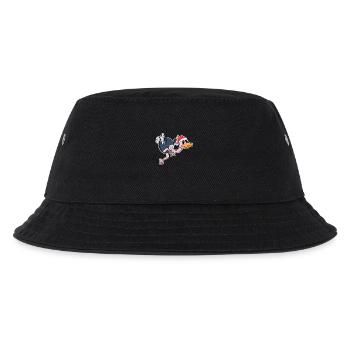 Strauß Weihnachten - Kinder Bucket Hat - Schwarz - Vorne