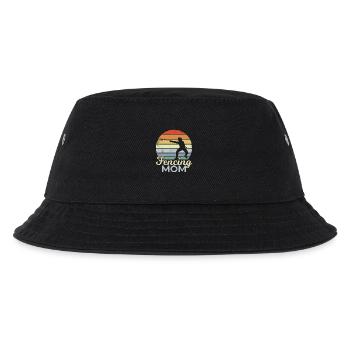 Fechter Mutter - Kinder Bucket Hat - Schwarz - Vorne