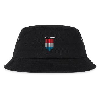 Drapeau du Luxembourg, fierté luxembourgeoise - Bob Enfant - noir - Devant