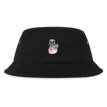 Motif bébé lion de mer - Bob Enfant - noir - Devant