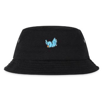 Ein blauer Vogel - Kinder Bucket Hat - Schwarz - Vorne