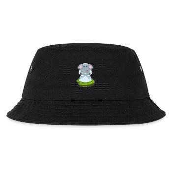 Éléphant voile de mariée mariage - Bob Enfant - noir - Devant