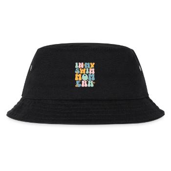In my swim mom era - Swim Swimmer Swimming - Kids’ Bucket Hat - black - Front