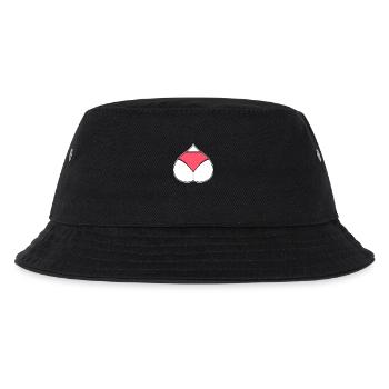 Ass Heart Love - Kids’ Bucket Hat - black - Front