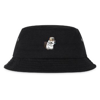 Biber Chemie Lehrer Schule - Kinder Bucket Hat - Schwarz - Vorne