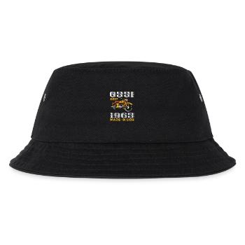 Ossi Ostdeutschland DDR 1963 Geburtstag Spruch - Kinder Bucket Hat - Schwarz - Vorne