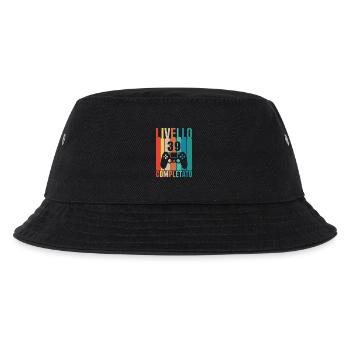 Stufe 39 - Kinder Bucket Hat - Schwarz - Vorne