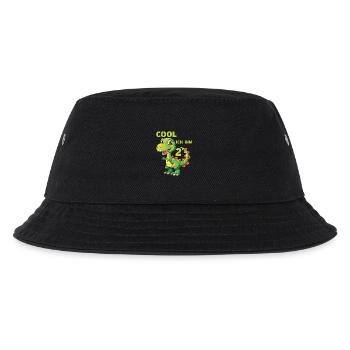 Dinosaurier 2 Geburtstag Dino 2 Jahre Spruch - Kinder Bucket Hat - Schwarz - Vorne