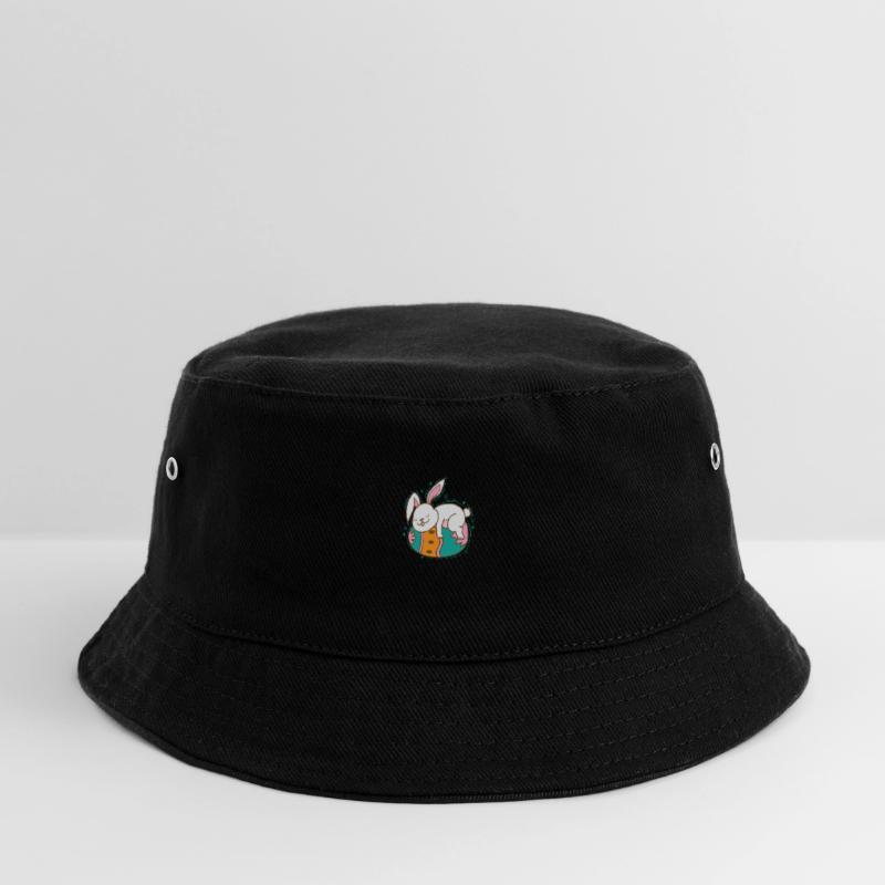 Easter Bunny on Easter Egg Spring Kids’ Bucket Hat