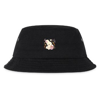 Easter Easter Eggs Easter Bunny Egg Child Baby - Kids’ Bucket Hat - black - Front