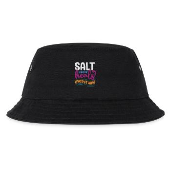 Salt Water Heals Everything - Kids’ Bucket Hat - black - Front