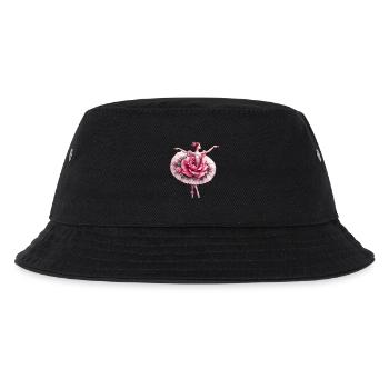 Balletttänzerin mit Tutu - Kinder Bucket Hat - Schwarz - Vorne