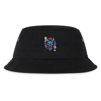Yeti Blue Oni - Kinder Bucket Hat - Schwarz - Vorne