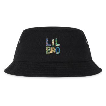 LIL BRO - Frère - Petit Frère - Look assorti - Bob Enfant - noir - Devant