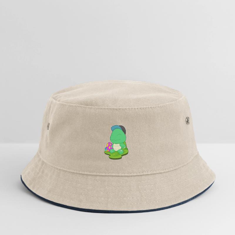 Turtle Easter Easter Eggs Kids’ Bucket Hat