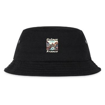 Colmar Old Town Colonial Port - Kids’ Bucket Hat - black - Front